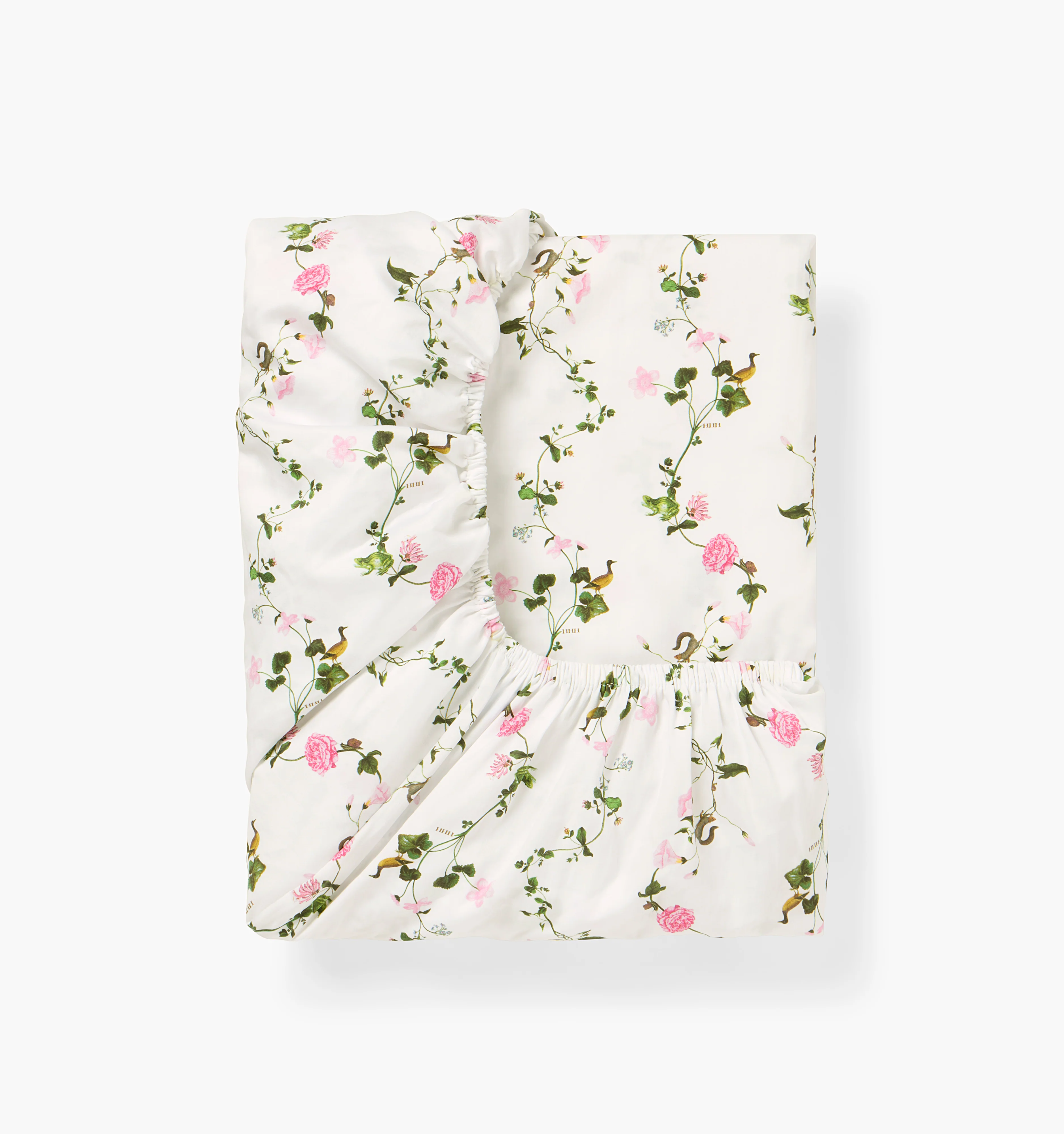 The Crib Sheet - Pink Pond Floral - Image 2