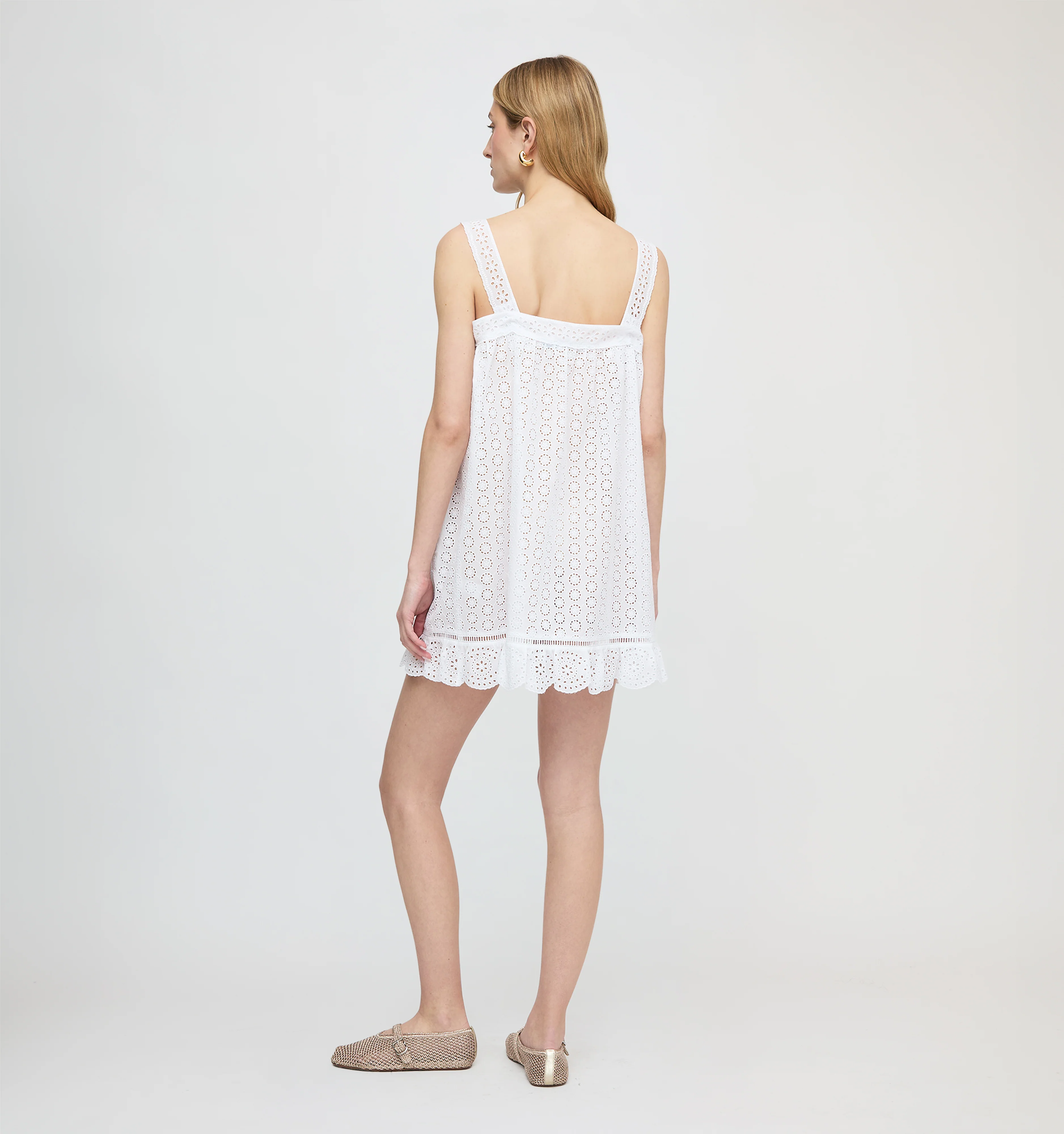 The Aida Dress - White - Image 6