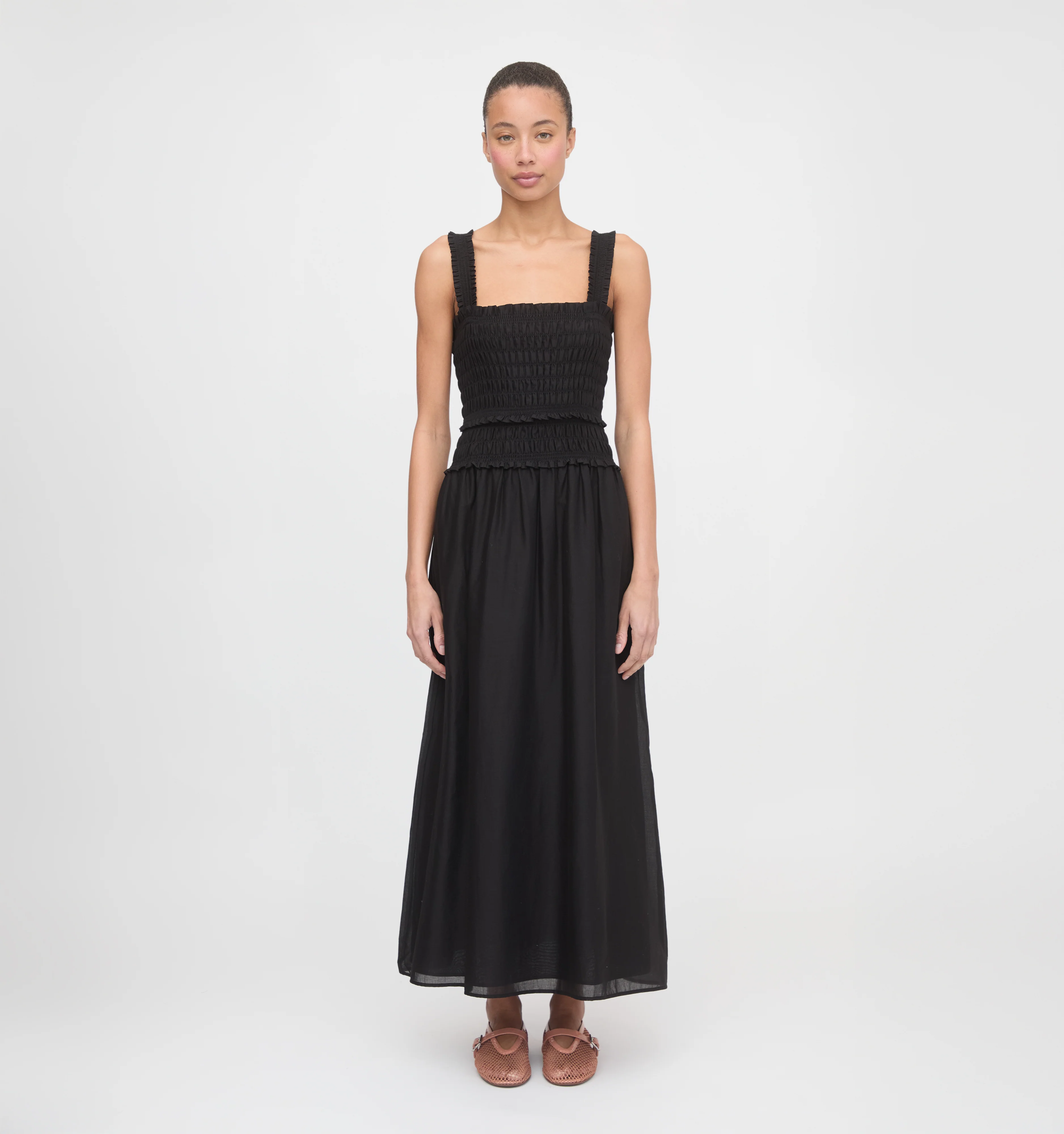 The Azalea Maxi Nap Dress - Black - Image 5