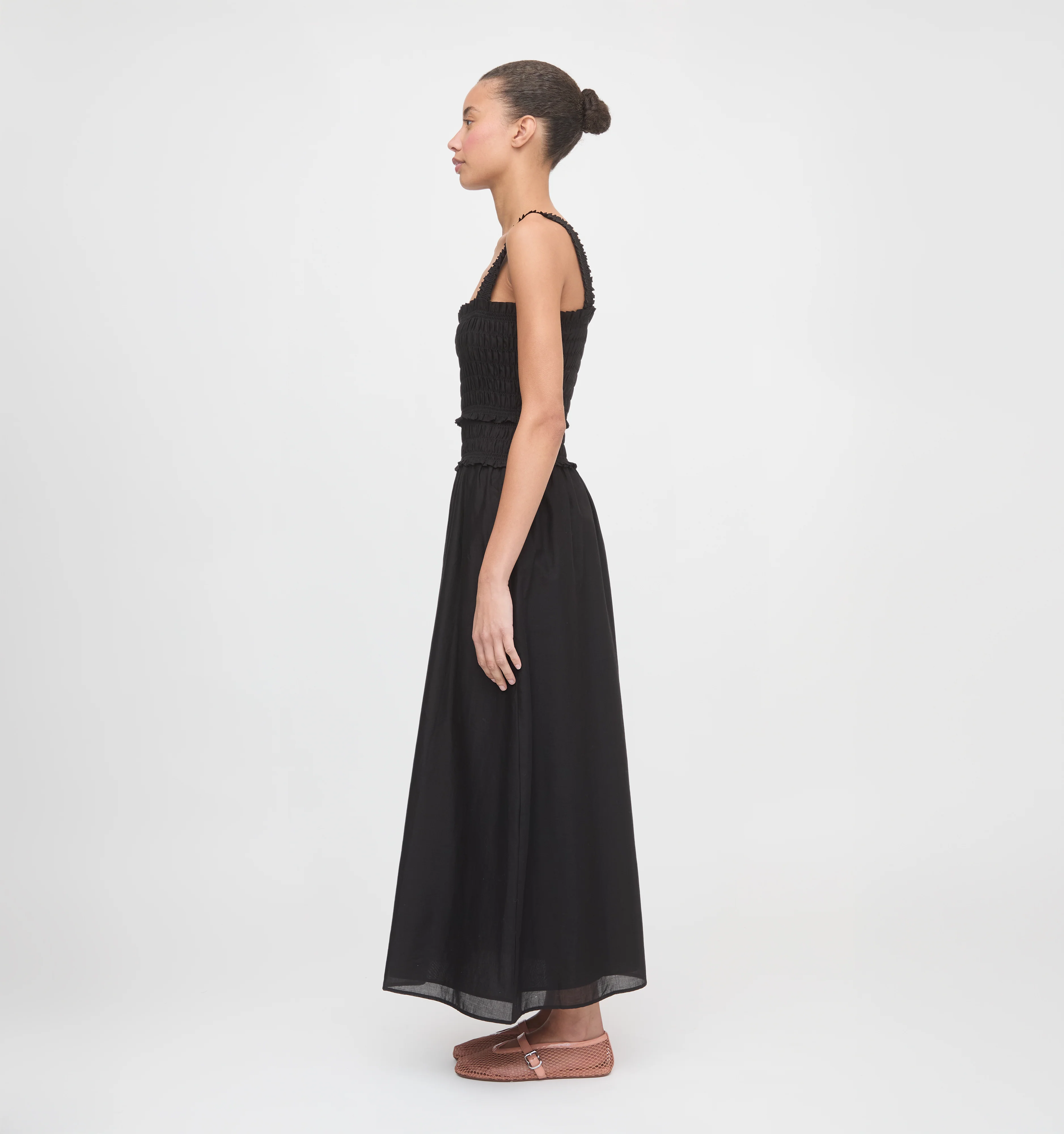 The Azalea Maxi Nap Dress - Black - Image 6