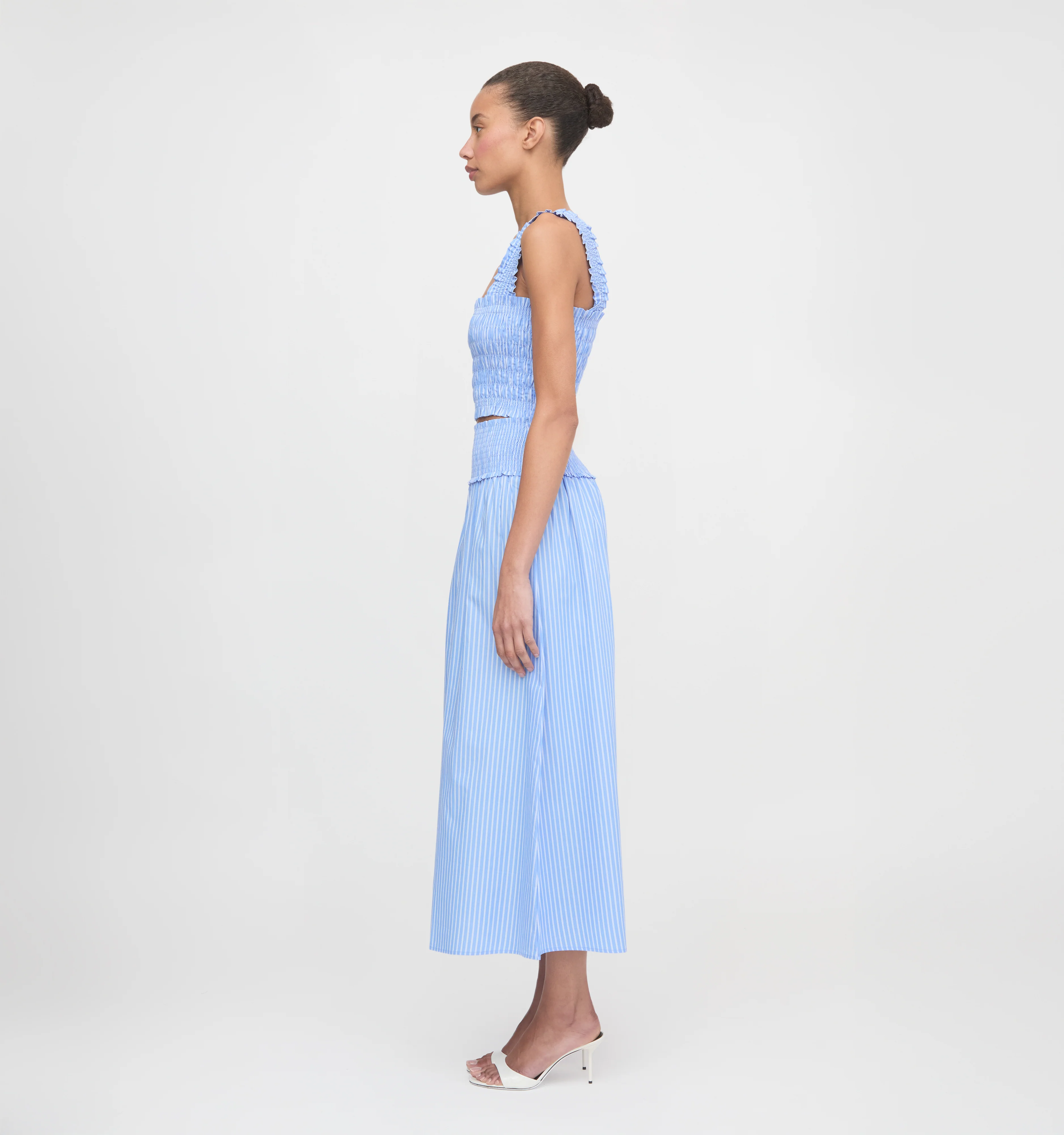 The Azalea Nap Top - Blue Stripe - Image 3
