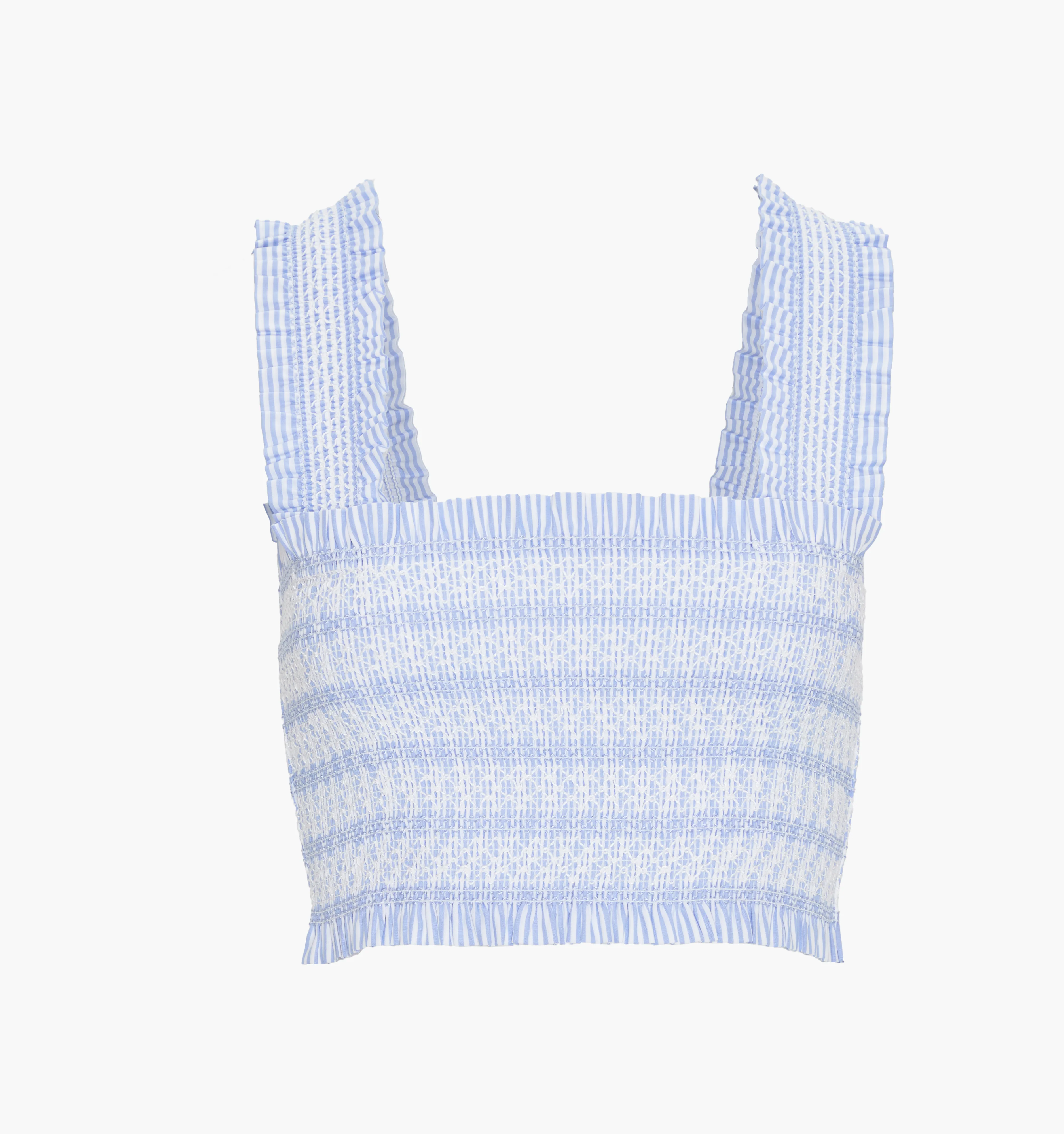 The Azalea Nap Top - Blue/White Stripe - Image 5