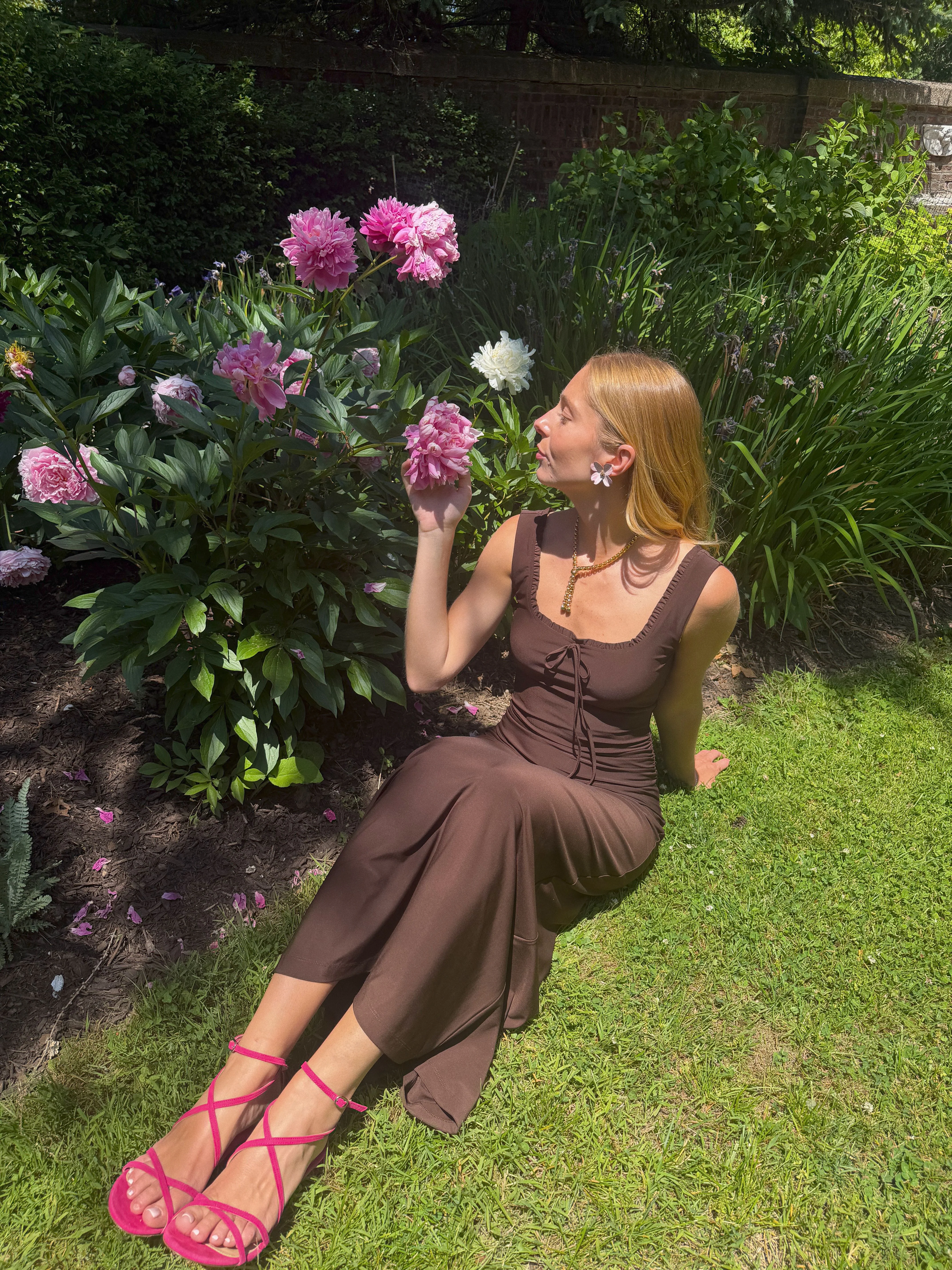 The Coraline Dress - Chocolate - Image 5