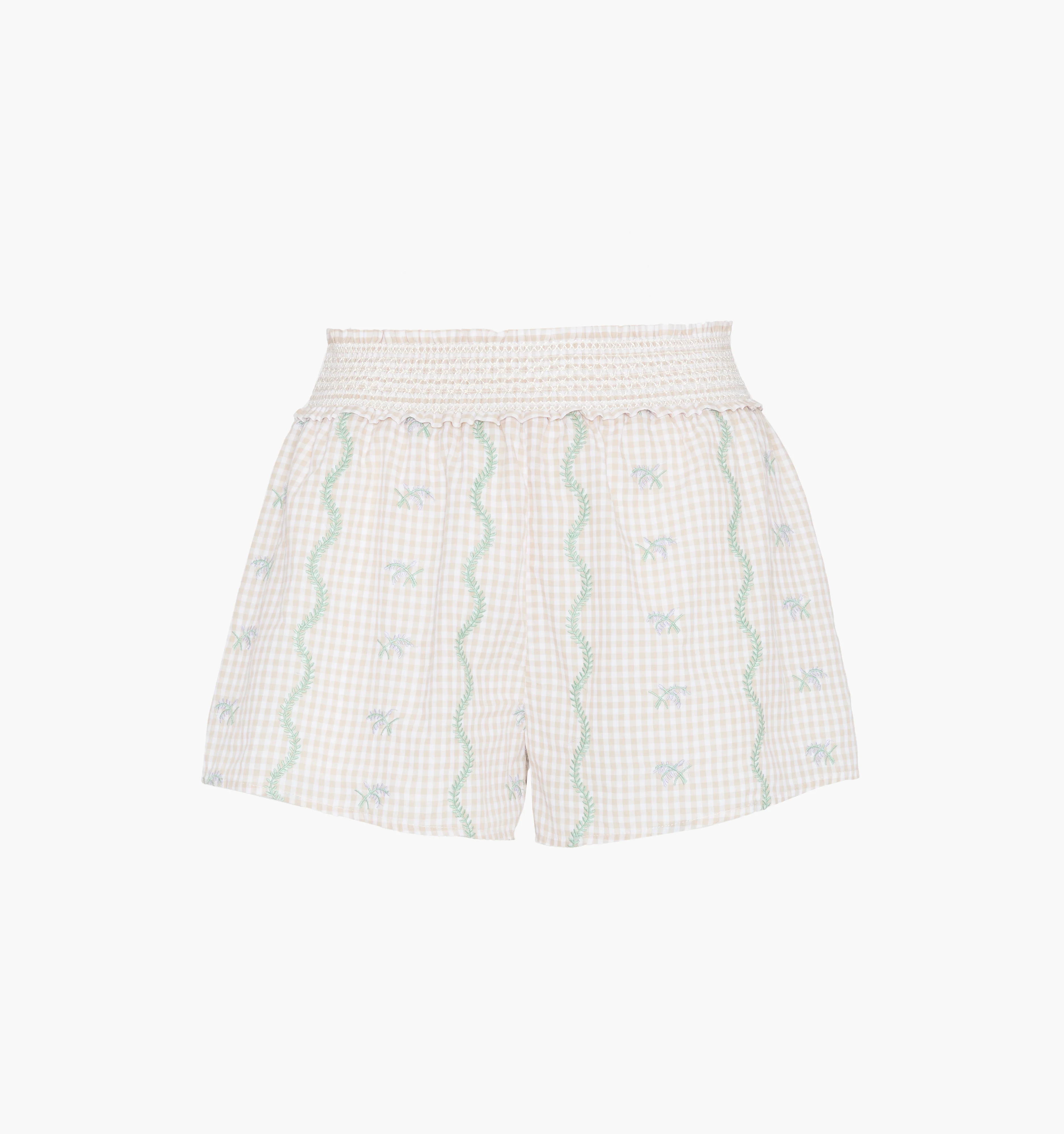 The Indra Short - Gingham Vine - Image 4