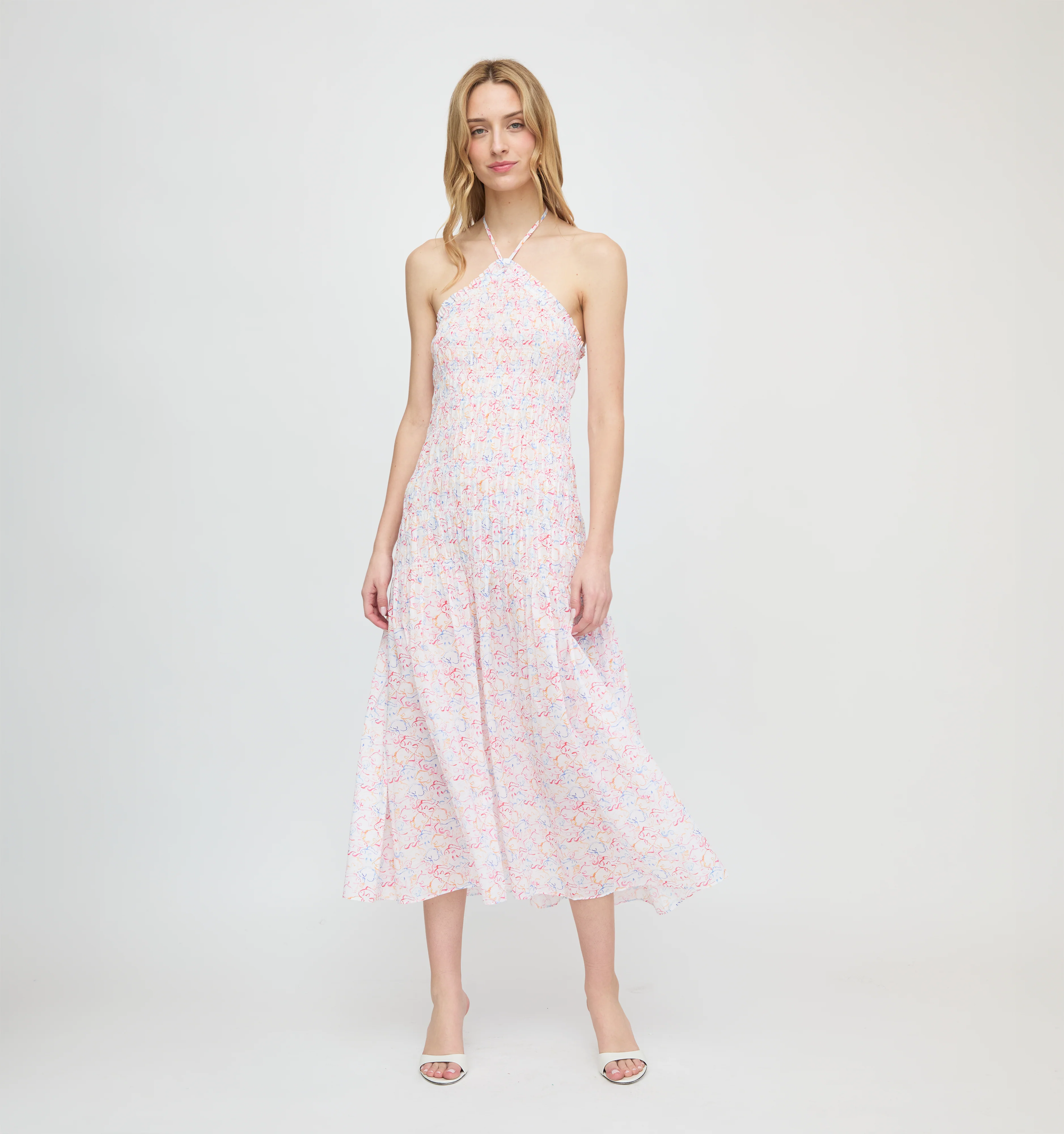 The Lenora Beach Dress - Camo Fish - Image 2