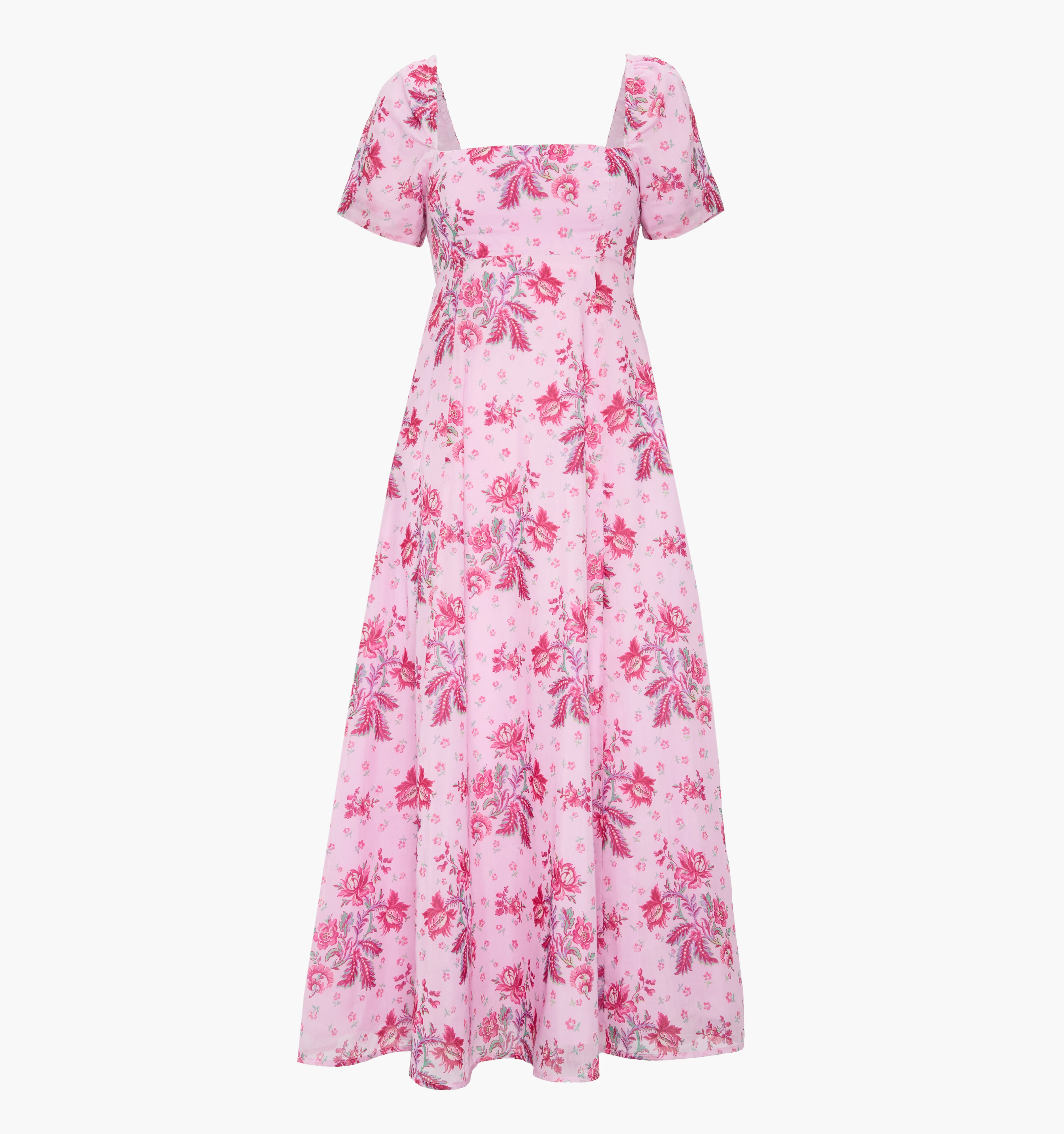 The Matilda Dress - Pink Delft Bouquet - Image 5