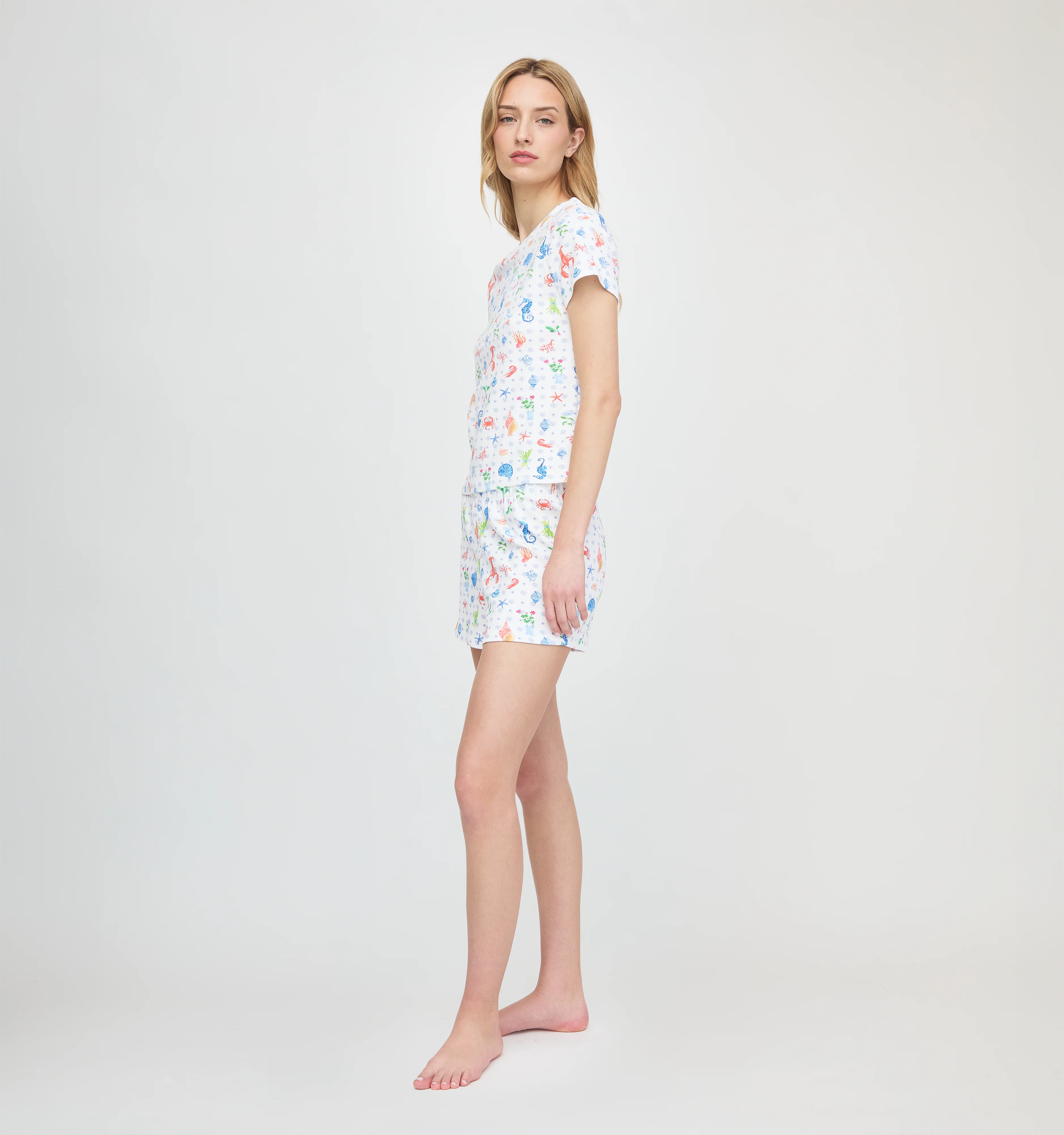 The Nina Pajama Set - Nantucket Seas - Image 3
