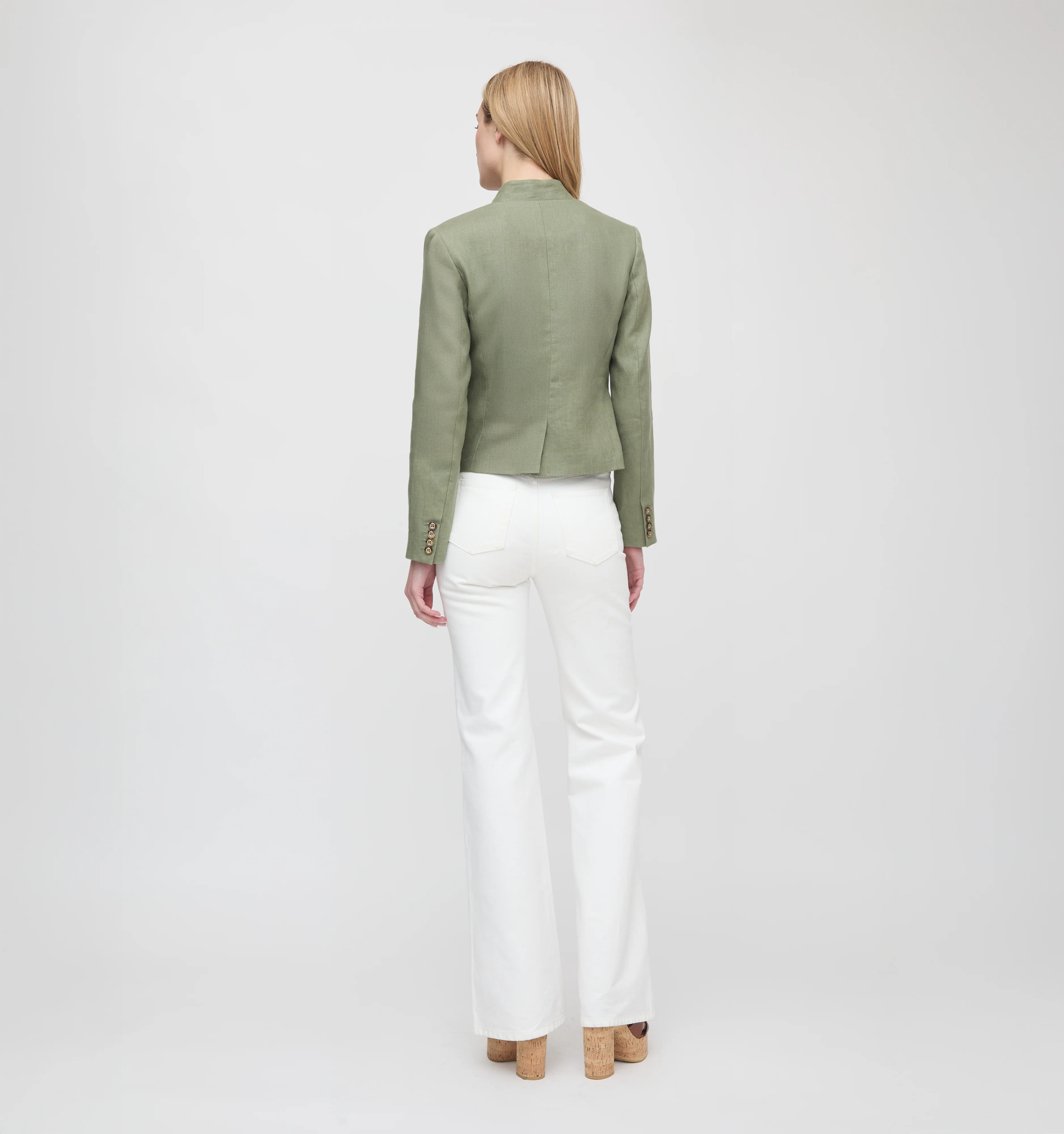The Valerie Jacket - Olive - Image 5